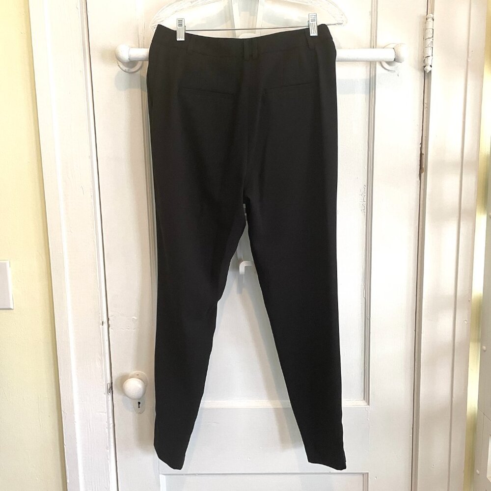 Women's Express High Rise Pleated Tapered Dress Pants | Size 8 R - Picture 3 of 4